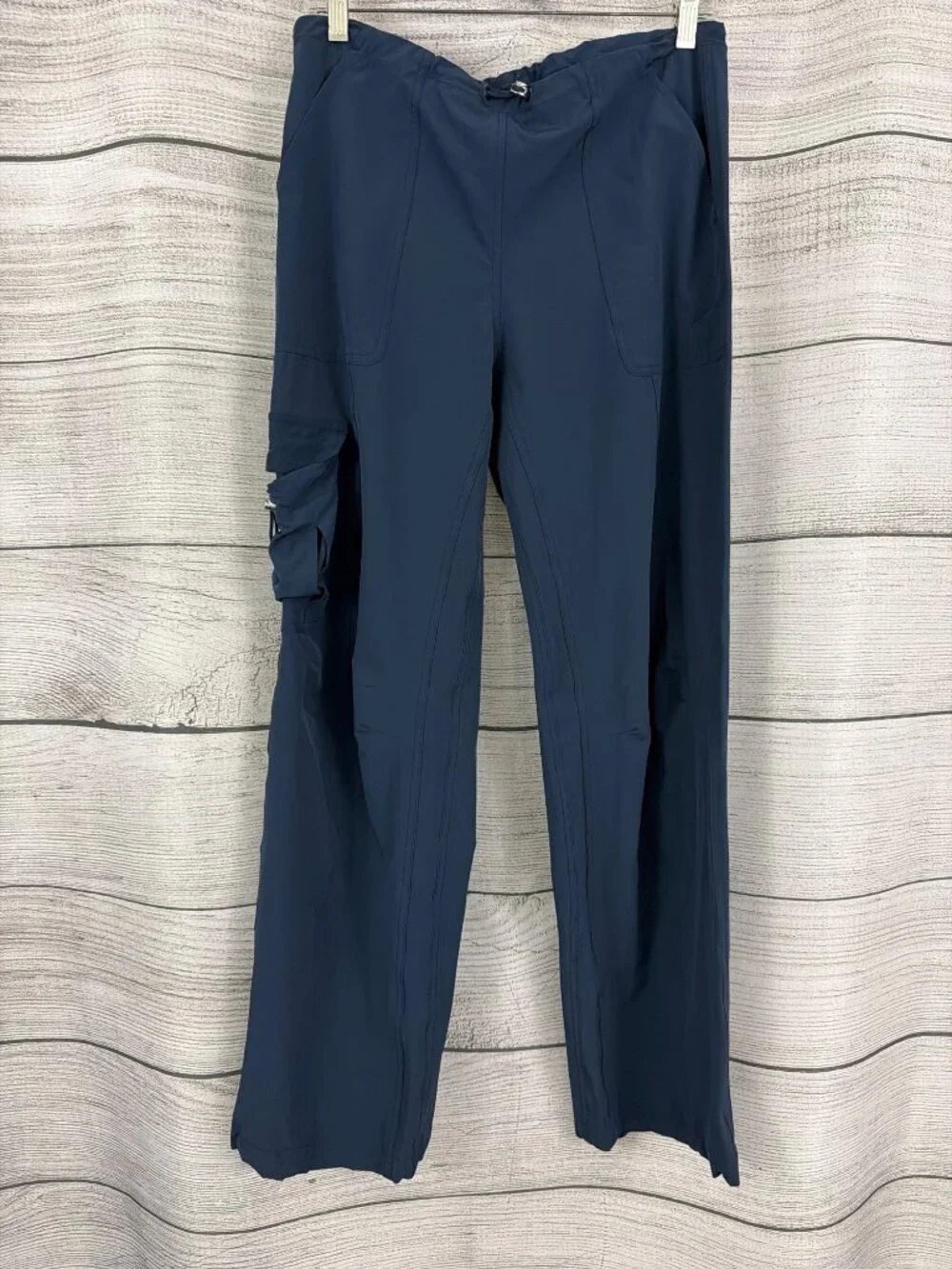 Alo Navy Low Rise Megastar Cargo Pant